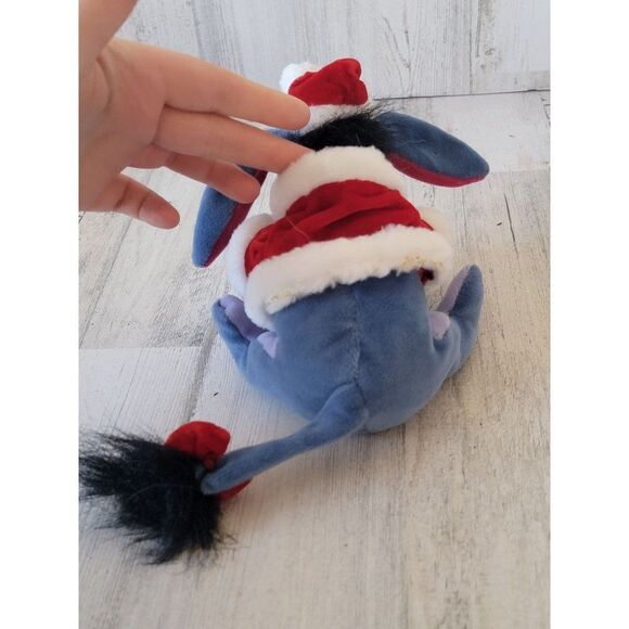 Disney santa claus eeyore winne pooh toy figure plush - Picture 4 of 9